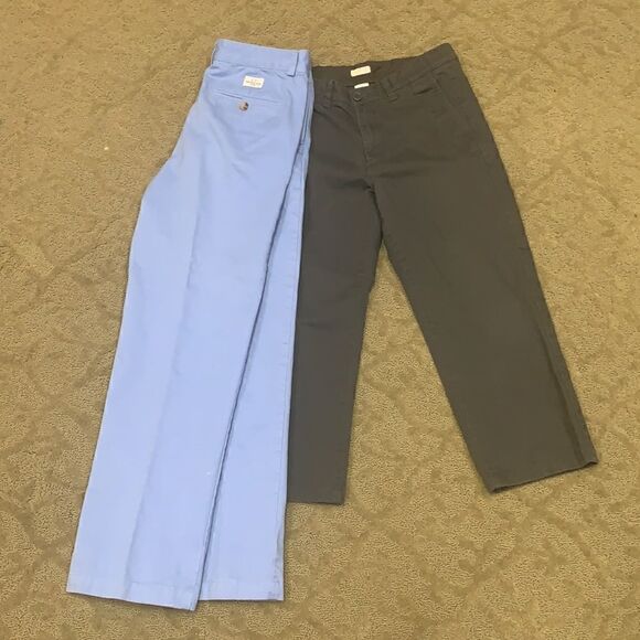 J Crew Dark Gray Boys Size 16 Short Pants Capris - Picture 3 of 4